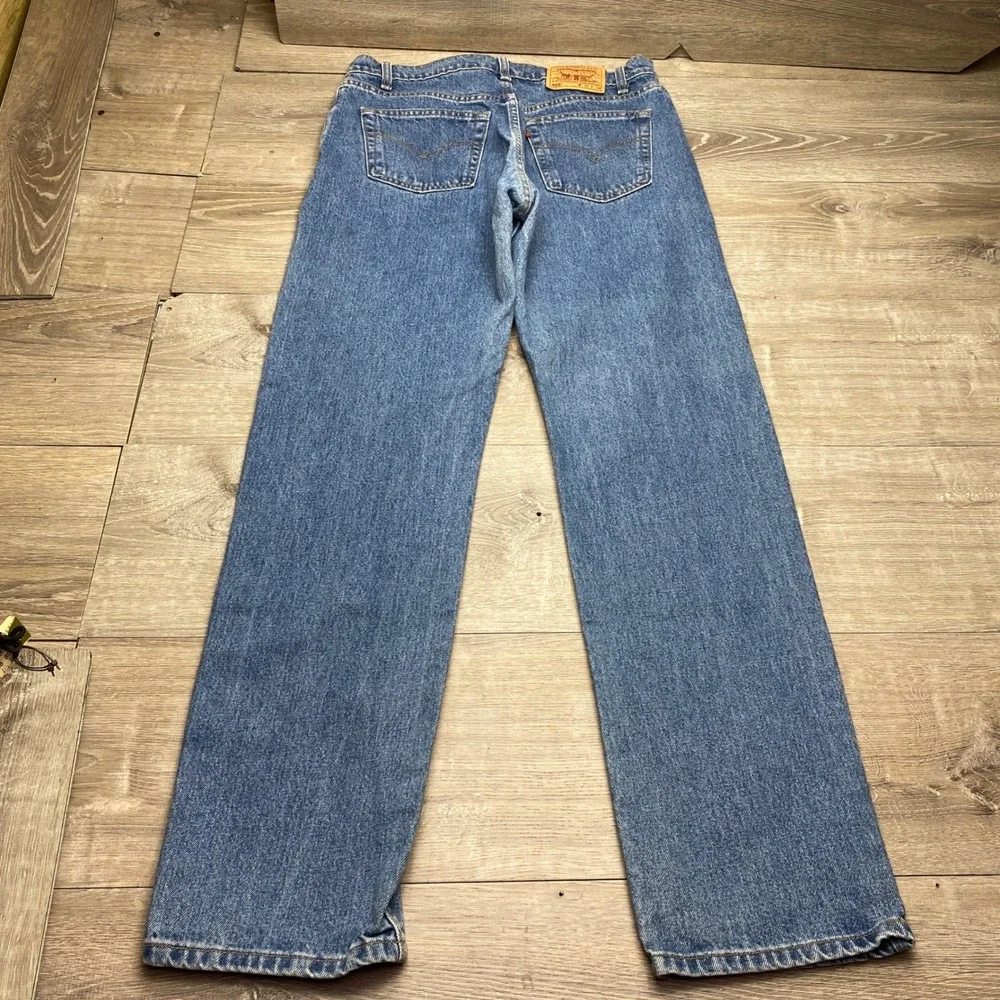 Levi's 505 Mens 36x34 Straight Leg  Denim Jeans Blue Made Canada Vintage 1998
